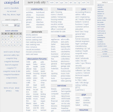 Craigslist（クレイグスリスト）とは？