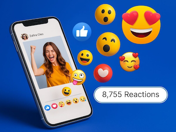 ソーシャルメディアの反応